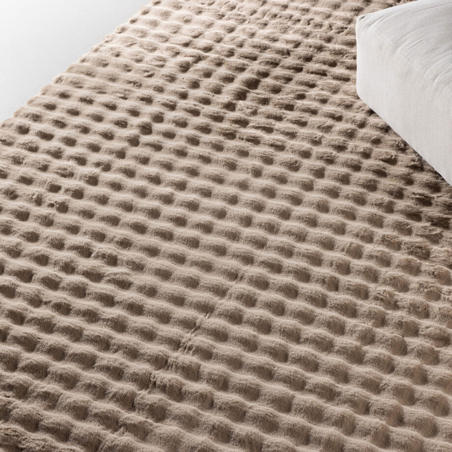 Nohr Vloerkleed 'Dandra' 200 x 290cm, kleur Beige afbeelding 1