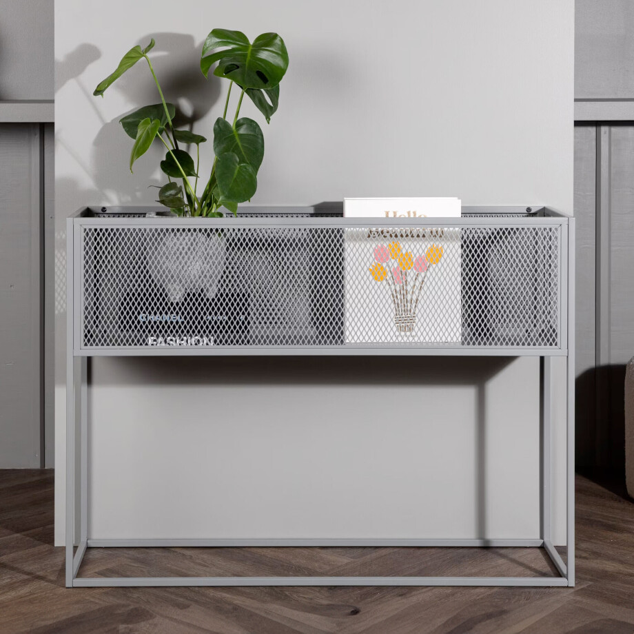 Nohr Sidetable 'Verity' 110cm, kleur Lichtgrijs afbeelding 1