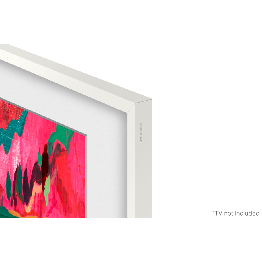 Verwisselbare lijst 75 inch The Frame Modern â Wit (2021-2025) afbeelding 1
