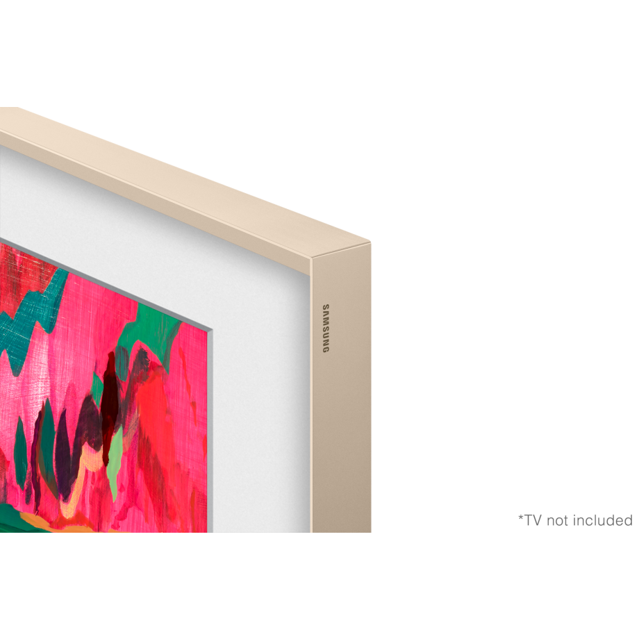 Verwisselbare lijst 85 inch The Frame Modern â Sand Gold (2021-2025) afbeelding 1