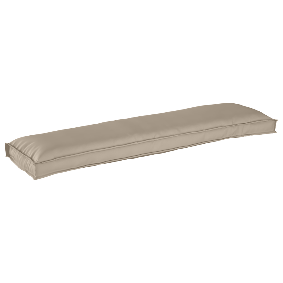 vidaXL Palletkussen bank 150x40x8 cm oxford stof taupe vidaXL Palletkussen bank 150x40x8 cm oxford stof taupe afbeelding 1
