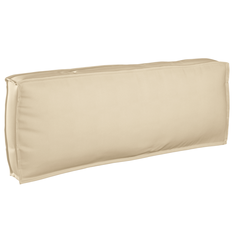 vidaXL Palletkussen rugleuning 120x40x12 cm oxford stof beige vidaXL Palletkussen rugleuning 120x40x12 cm oxford stof beige afbeelding 1