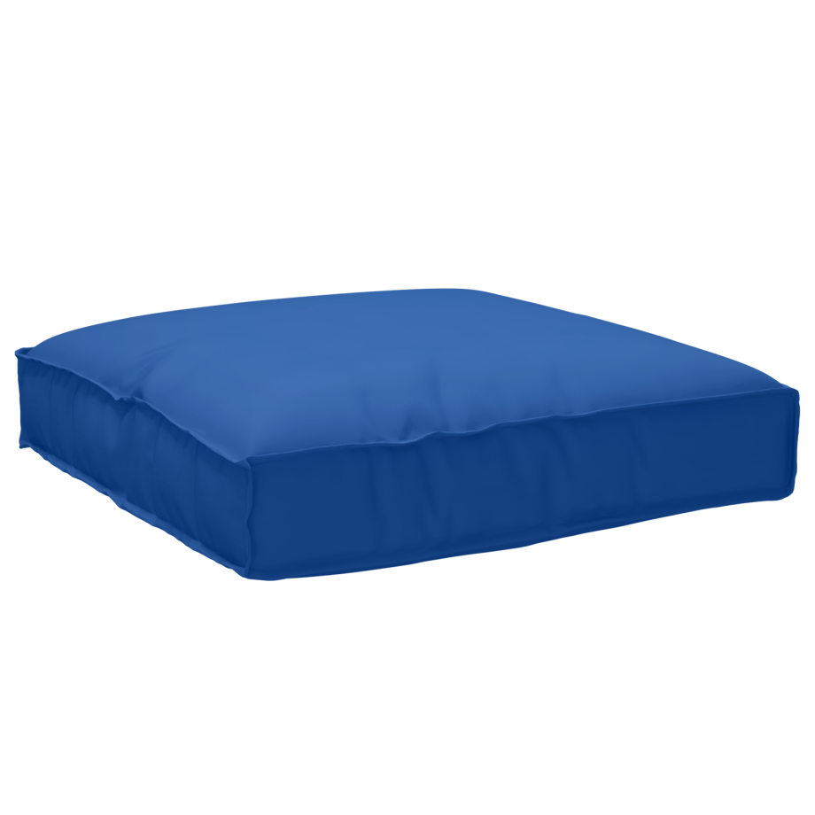 vidaXL Palletkussen zitting 80x80x12 cm oxford stof koningsblauw afbeelding 1