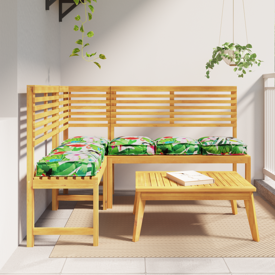 vidaXL Palletkussens 6 st zitting 40x40x8 cm jungle oxford stof vidaXL Palletkussens 6 st zitting 40x40x8 cm jungle oxford stof afbeelding 1