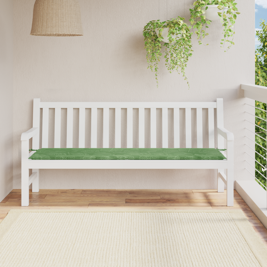 vidaXL Bankkussen Blad Bladontwerp 150 x 50 x 3 cm Oxford Stof vidaXL Bankkussen Blad Bladontwerp 150 x 50 x 3 cm Oxford Stof afbeelding 1