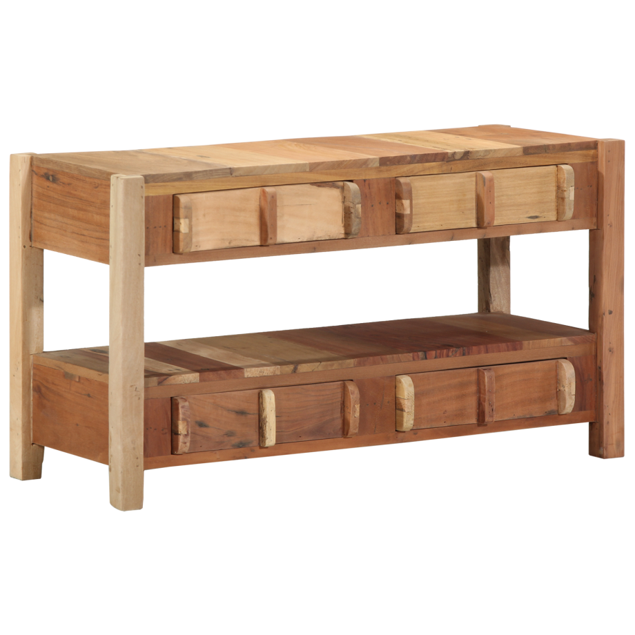 vidaXL Tv-meubel 83x33x46 cm massief gerecycled hout afbeelding 1