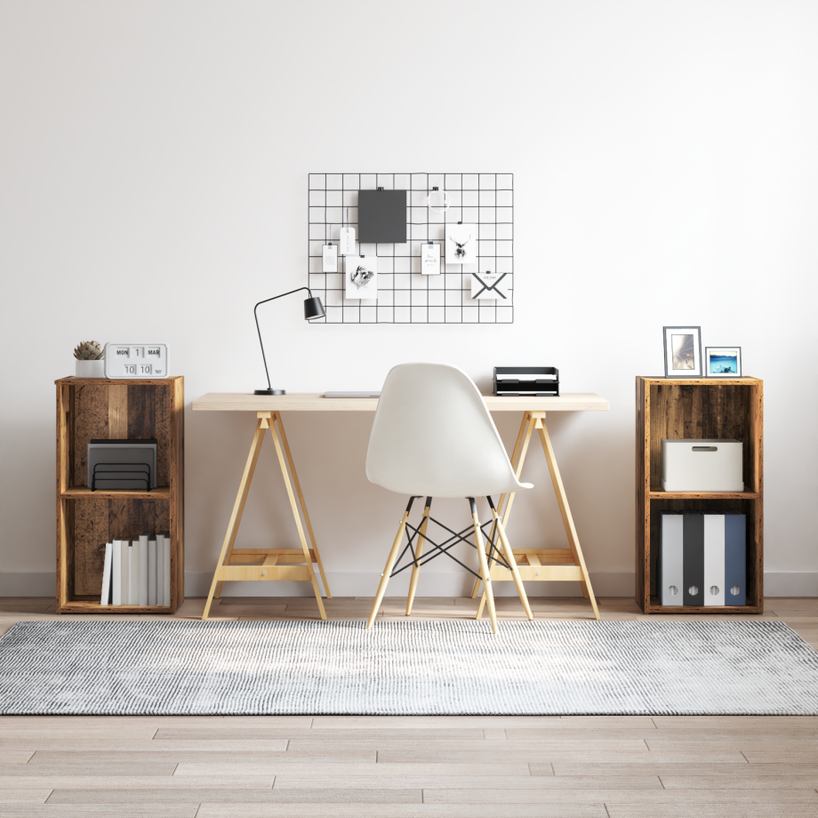 vidaXL Tv-meubelset 2 pcs Oude hout 72 x 35 x 36.5 cm Bewerkt hout vidaXL Tv-meubelset 2 pcs Oude hout 72 x 35 x 36.5 cm Bewerkt hout afbeelding 1