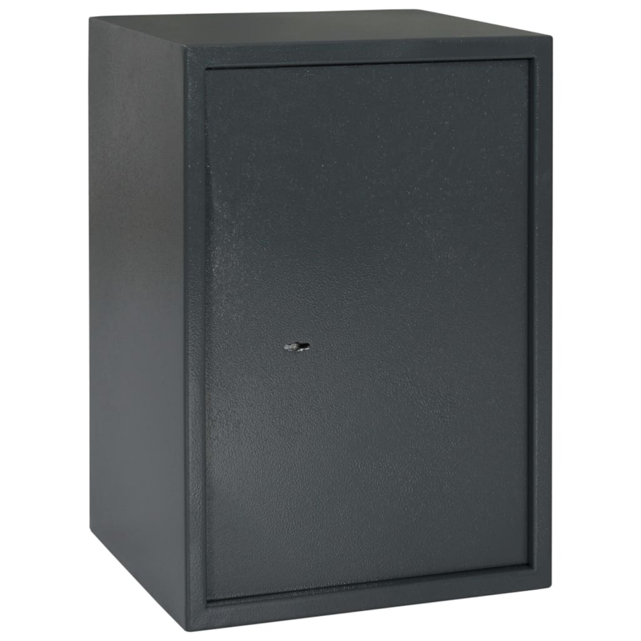 vidaXL Veiligheidsbox met Sleutelvergrendeling Donkergrijs 31x35x50 cm Staal vidaXL Veiligheidsbox met Sleutelvergrendeling Donkergrijs 31x35x50 cm Staal afbeelding 1