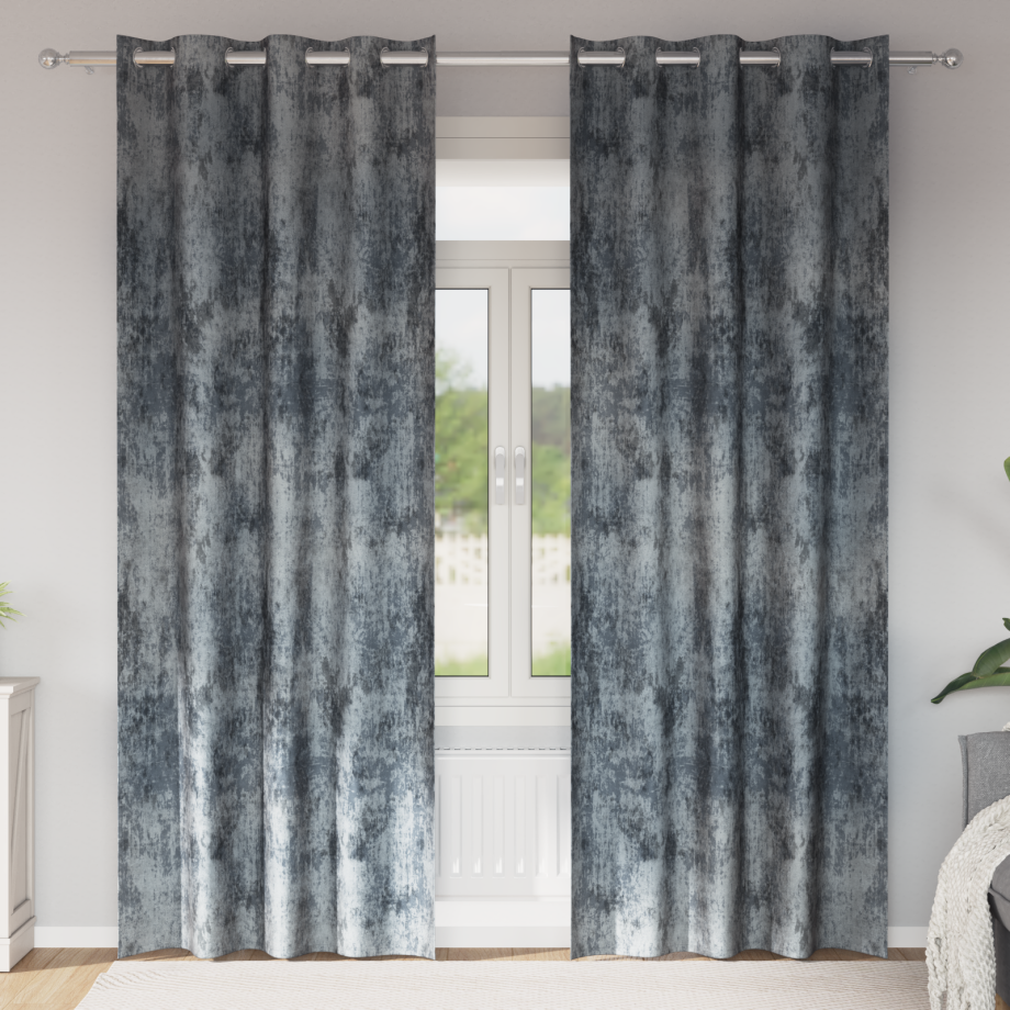 vidaXL Velours Gordijnen 2 Stuks met Oogjes Zilvergrijs 260x140 cm vidaXL Velours Gordijnen 2 Stuks met Oogjes Zilvergrijs 260x140 cm afbeelding 1
