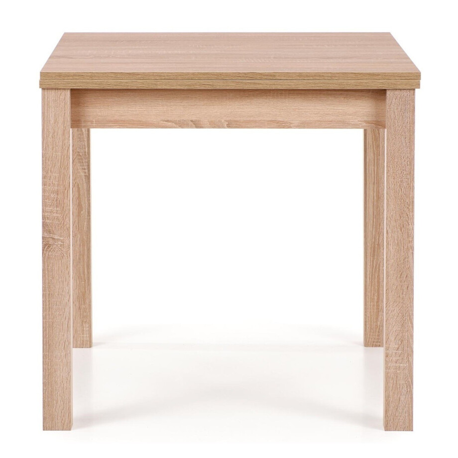 Vierkante eettafel Gracjan uitschuifbaar 80x80 cm sonoma eiken afbeelding 1