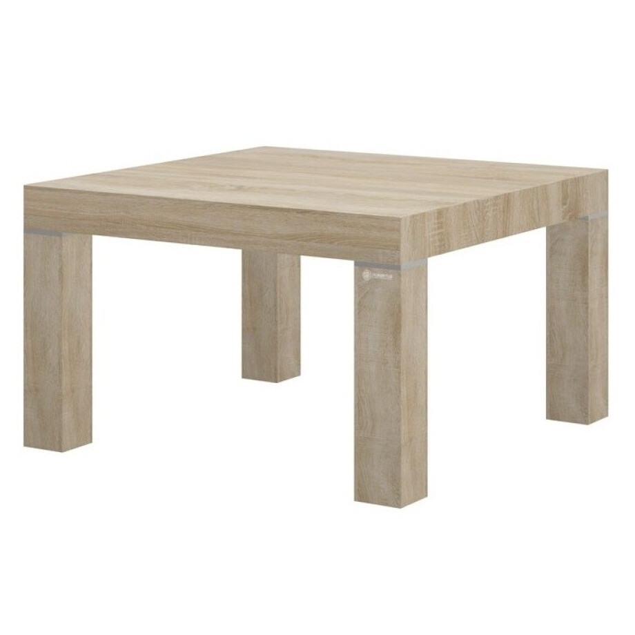 Vierkante Salontafel Monaco 80 cm breed in sonoma eiken Vierkante Salontafel Monaco 80 cm breed in sonoma eiken afbeelding 1