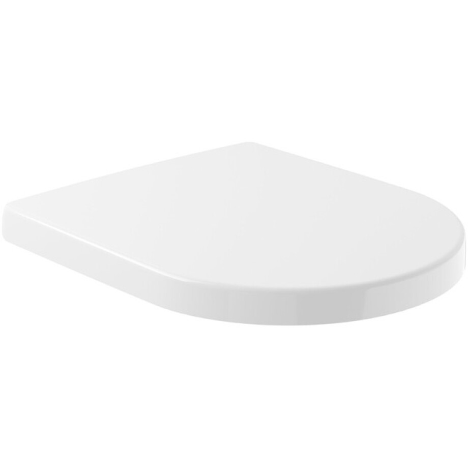 Villeroy & Boch Avento closetzitting - met deksel met softclose en quick release met RVS scharnieren wit 9m77c101 afbeelding 1