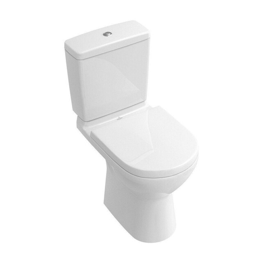 Villeroy & Boch O.novo combipack - met zitting - PK wit 5661t301 afbeelding 1