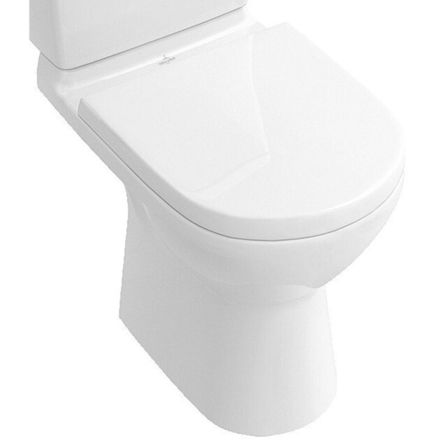 Villeroy & Boch O.novo duoblokpot diepspoel PK zonder reservoir afvoer horizontaal wit 56611001 afbeelding 1