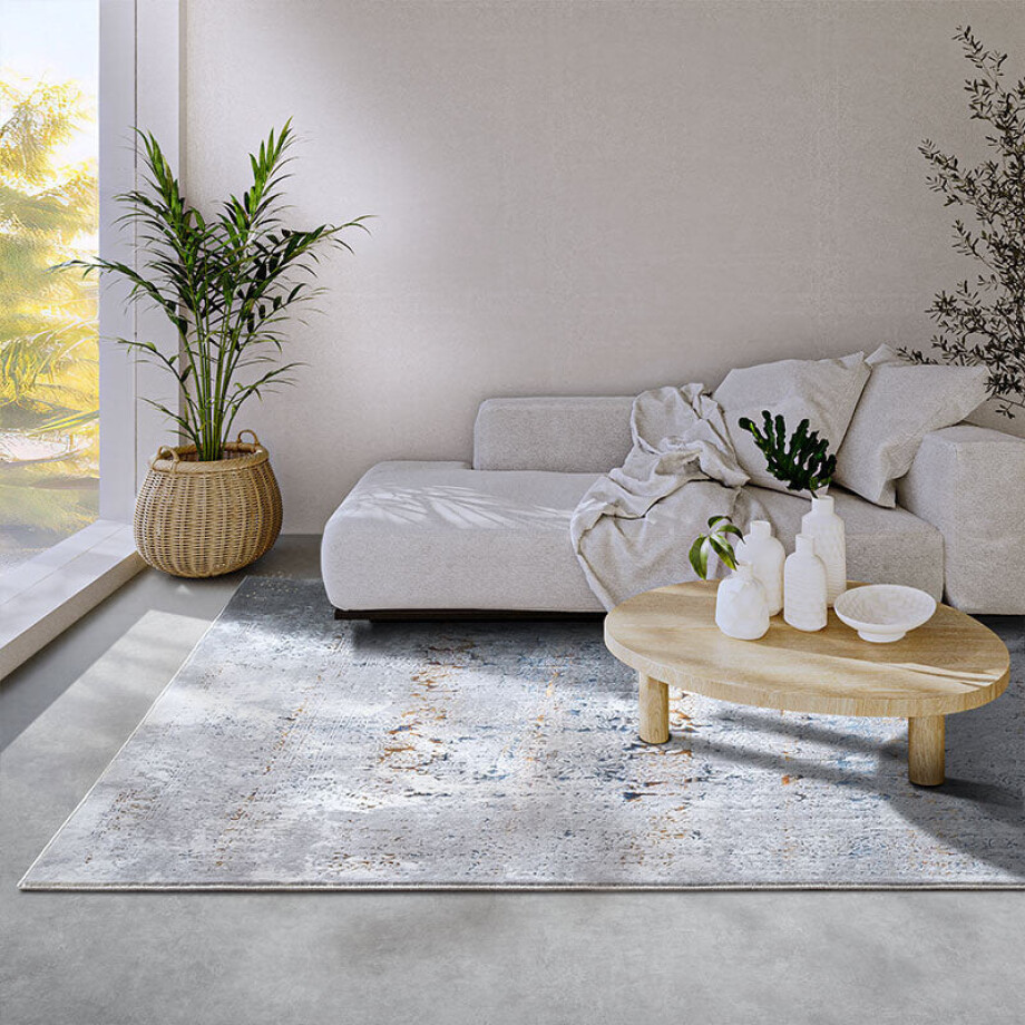 Vloerkleed Wendelin - Crème 170x115cm - Polypropyleen - Dekbed-Discounter.nl Vloerkleed Wendelin - Crème 170x115cm - Polypropyleen - Dekbed-Discounter.nl afbeelding 1