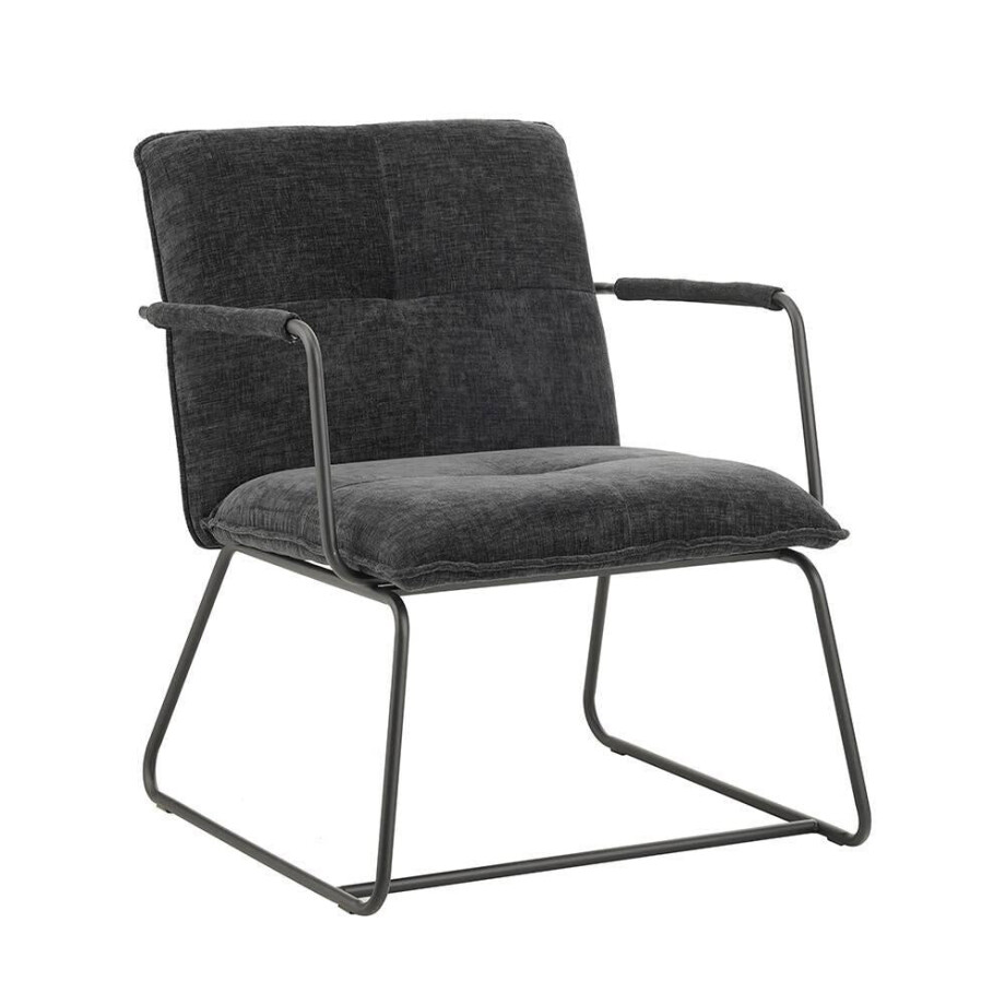 Fauteuil Hailey beige chenille | Dimehouse afbeelding 1
