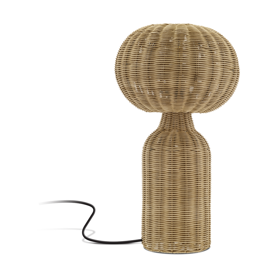 Vinka rattan tafellamp naturel Vinka rattan tafellamp naturel afbeelding 1