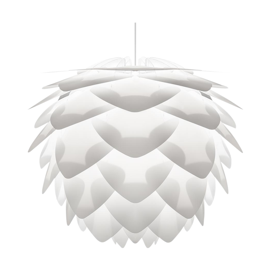 Silvia Medium hanglamp white - met koordset wit - Ø 50 cm Silvia Medium hanglamp white - met koordset wit - Ø 50 cm afbeelding 1