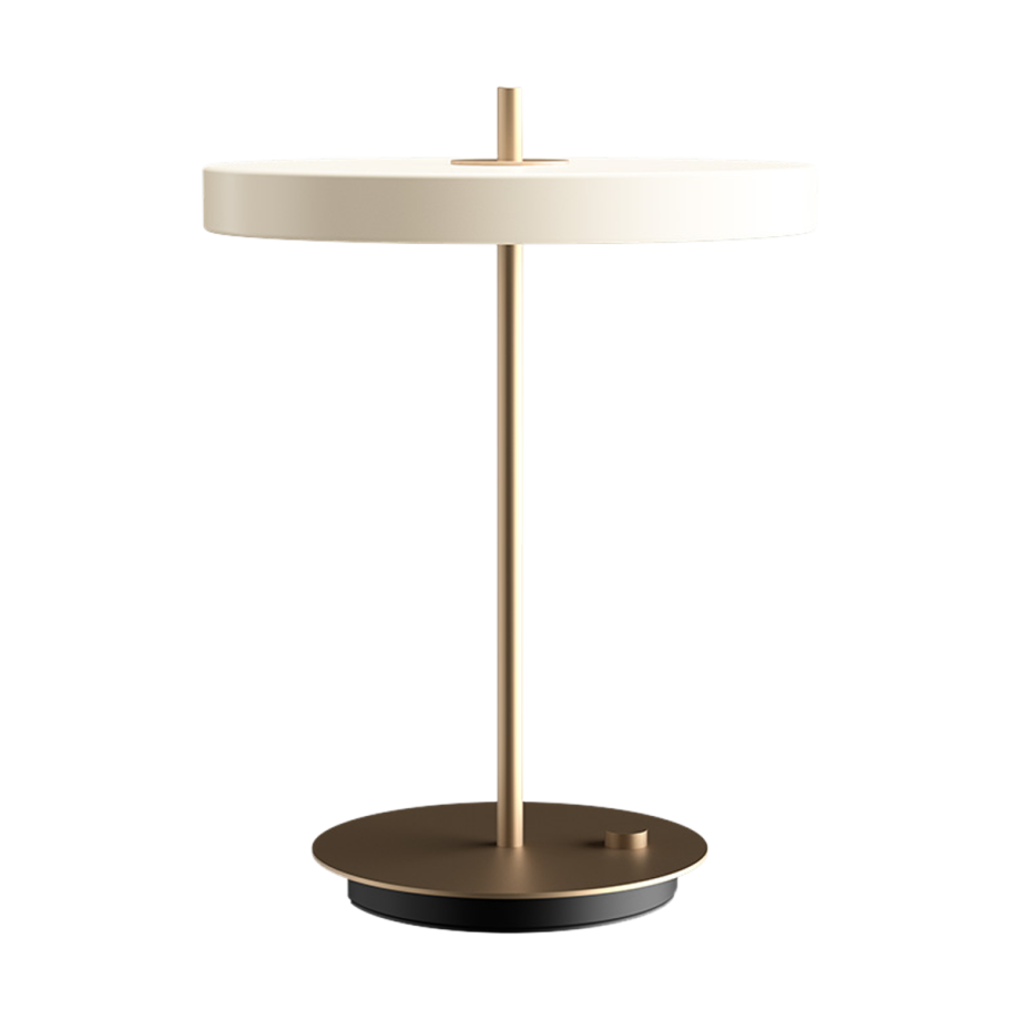 Asteria table pearl white - Ø 31 x 41,5 cm afbeelding 1