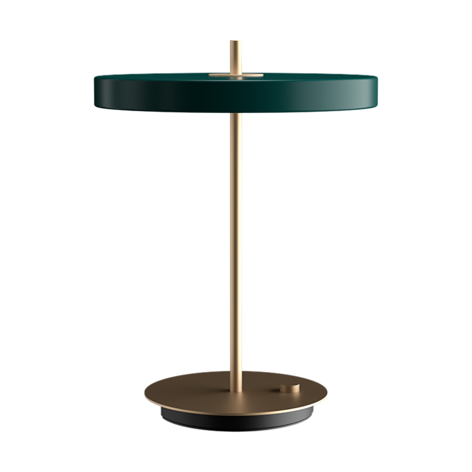 Asteria table forest green - Ø 31 x 41,5 cm afbeelding 1