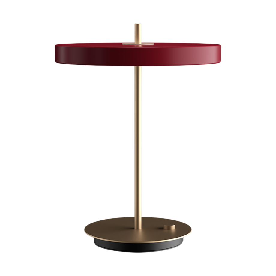 Asteria table ruby red - Ø 31 x 41,5 cm afbeelding 1