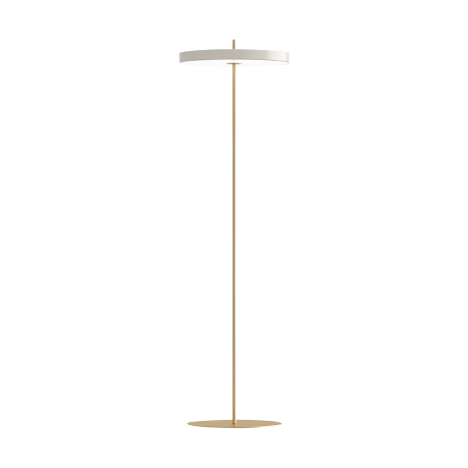 Asteria Floor vloerlamp pearl white - 150 cm afbeelding 