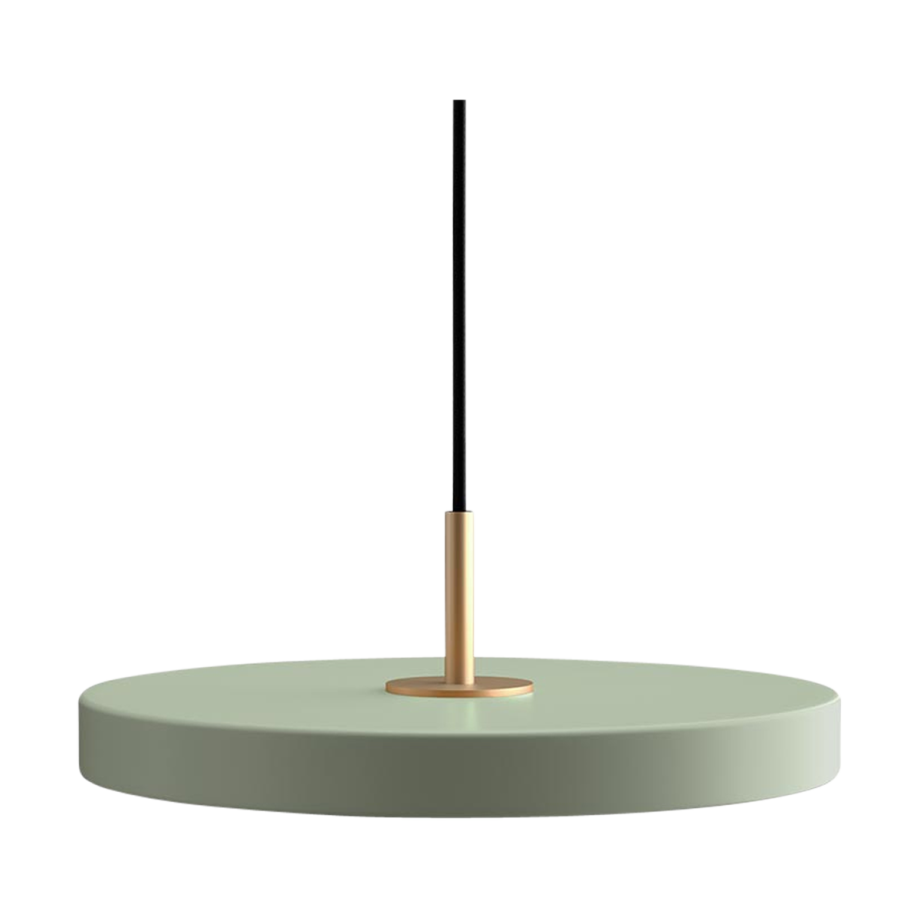 Asteria Mini hanglamp nuance olive - met koordset - Ø31 cm afbeelding 1