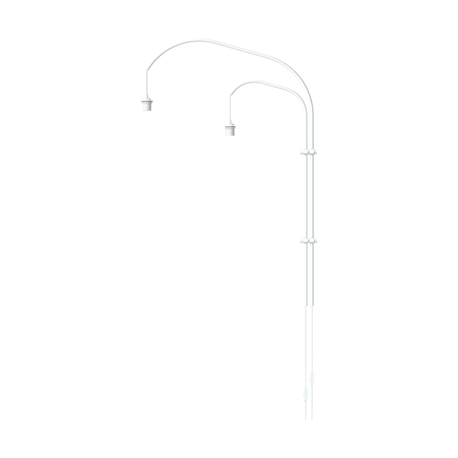 Willow Wall double white - wandbevestiging afbeelding 1