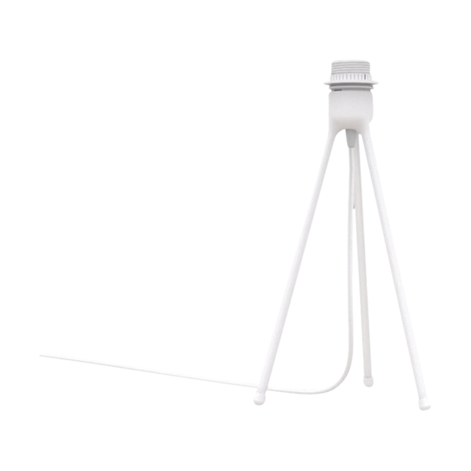 Tripod table - tafellamp standaard white - Ø 19 x 36 cm afbeelding 1