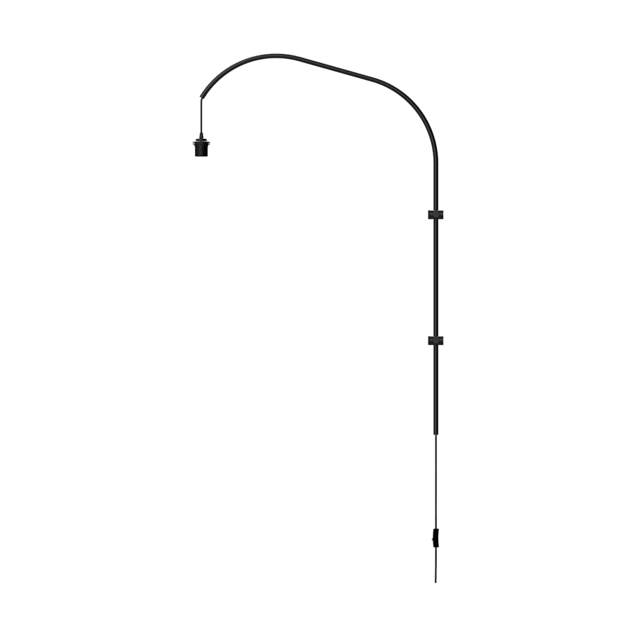 Willow Wall single black - wandbevestiging Willow Wall single black - wandbevestiging afbeelding 1