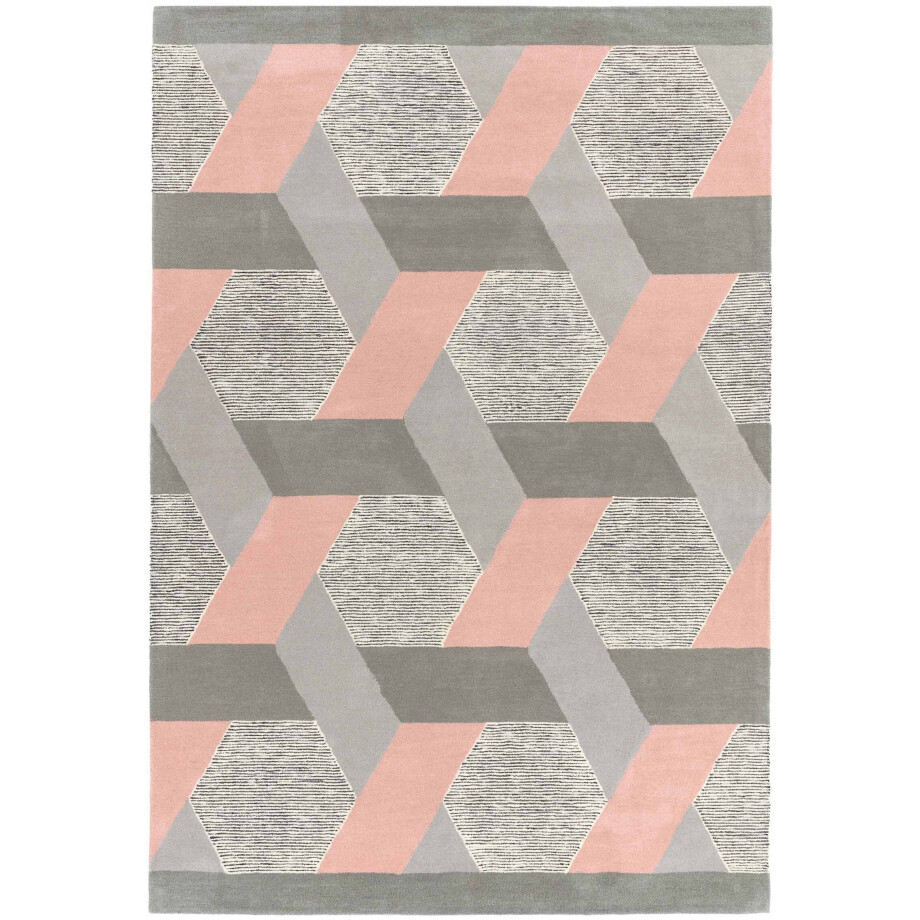 Vloerkleed Camden Hexagon | Easy Living afbeelding 1