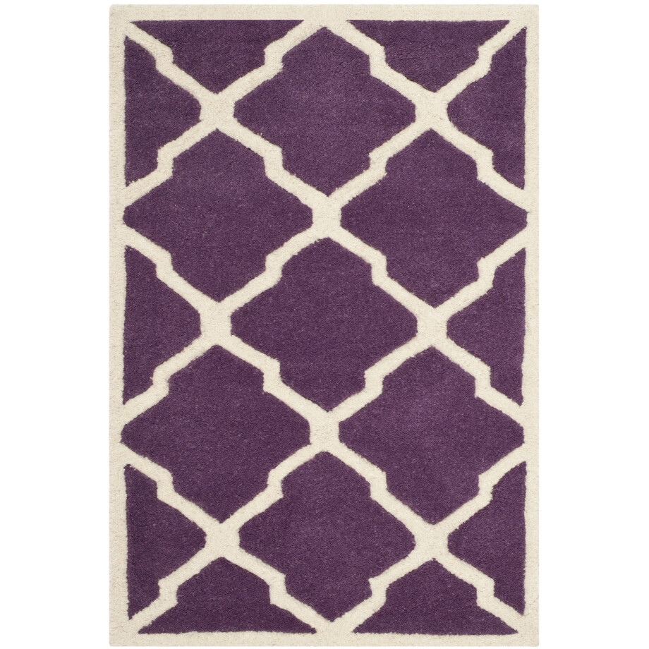 Vloerkleed Carbone handgemaakt | Safavieh afbeelding 1