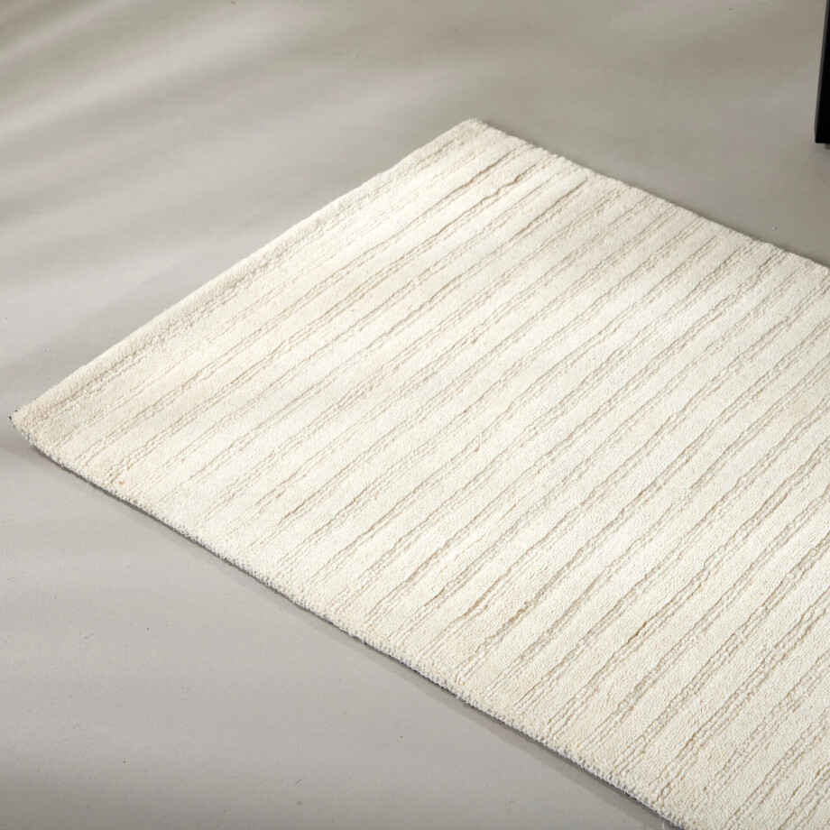 Nohr Vloerkleed 'Lorrie' 70 x 200cm, kleur Wit afbeelding 1