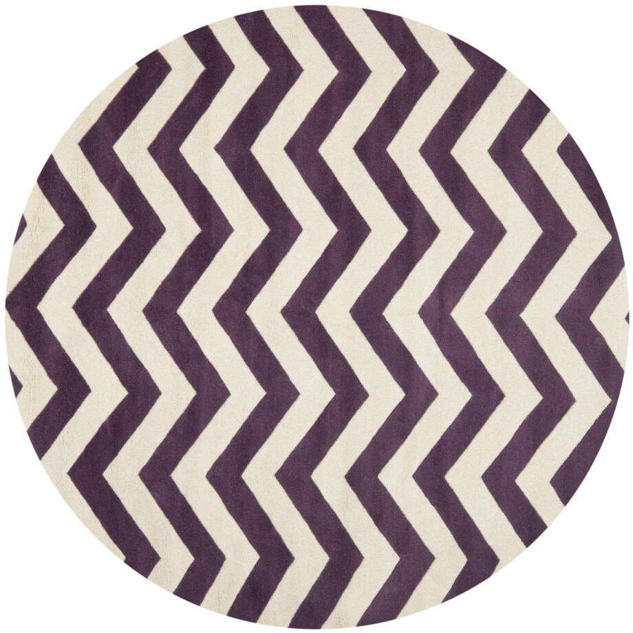 Vloerkleed Crosby rond wol handgemaakt | Safavieh afbeelding 1