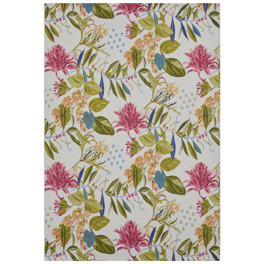 Vloerkleed Flowers and Leaves | Hanse Home afbeelding 1