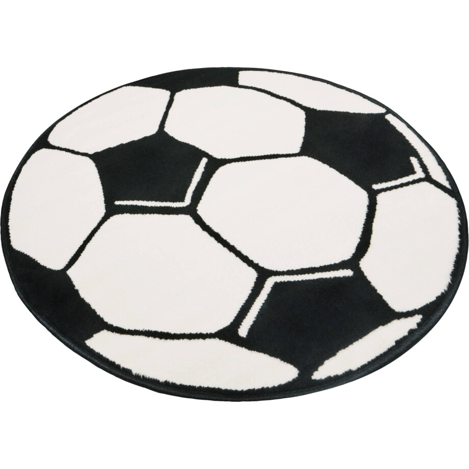 Vloerkleed Football rond | Hanse Home afbeelding 1