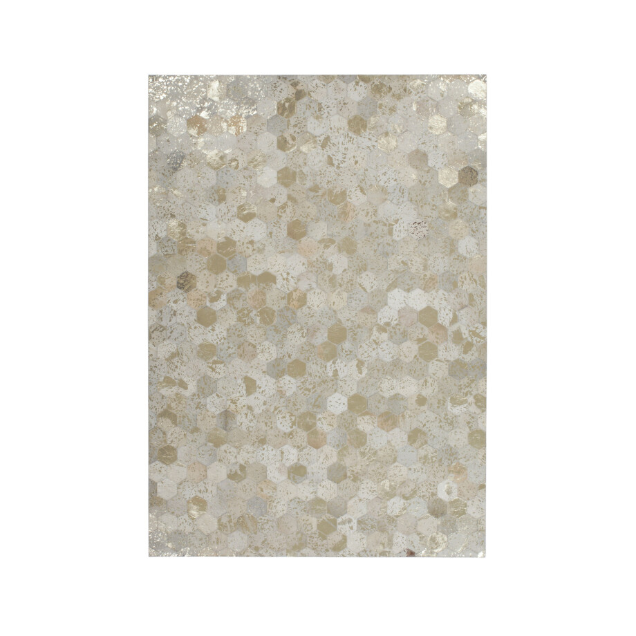 Vloerkleed Hex leer | Forte Collection afbeelding 1