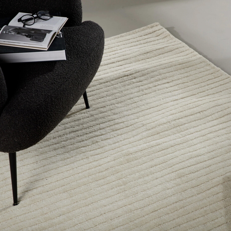 Nohr Vloerkleed 'Lorrie' 160 x 230cm, kleur Off-white afbeelding 1
