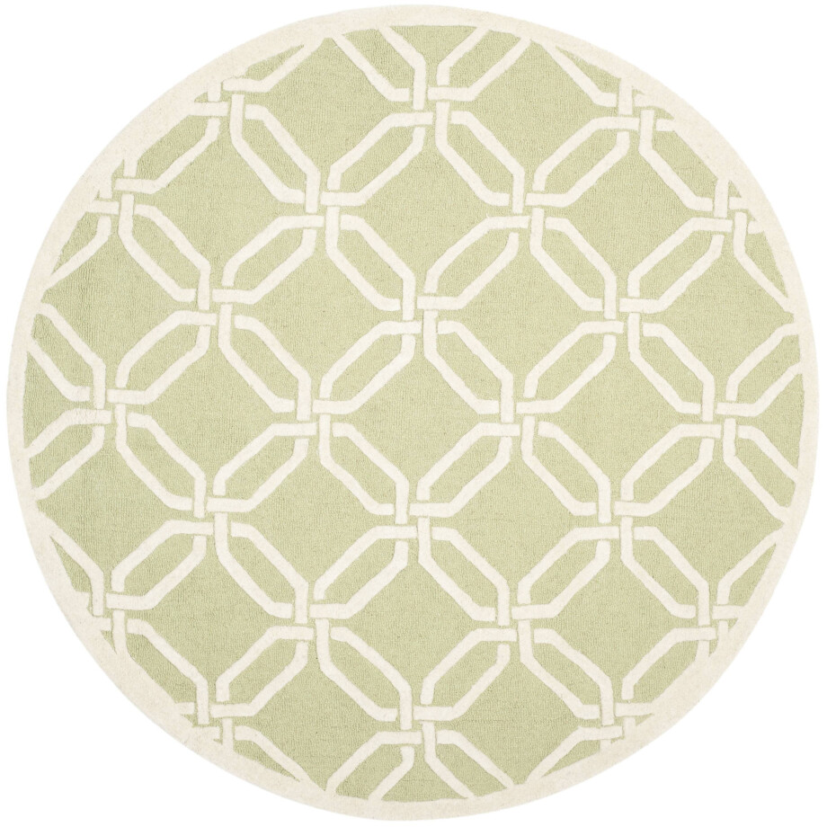 Vloerkleed Mollie rond handgemaakt | Safavieh Vloerkleed Mollie rond handgemaakt | Safavieh afbeelding 1