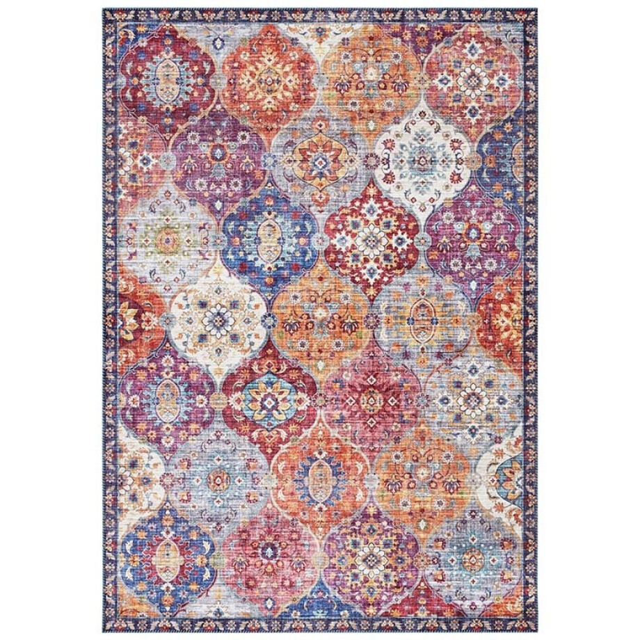 Vloerkleed Shiraz - Meerkleurig 150x80cm - - Dekbed-Discounter.nl afbeelding 