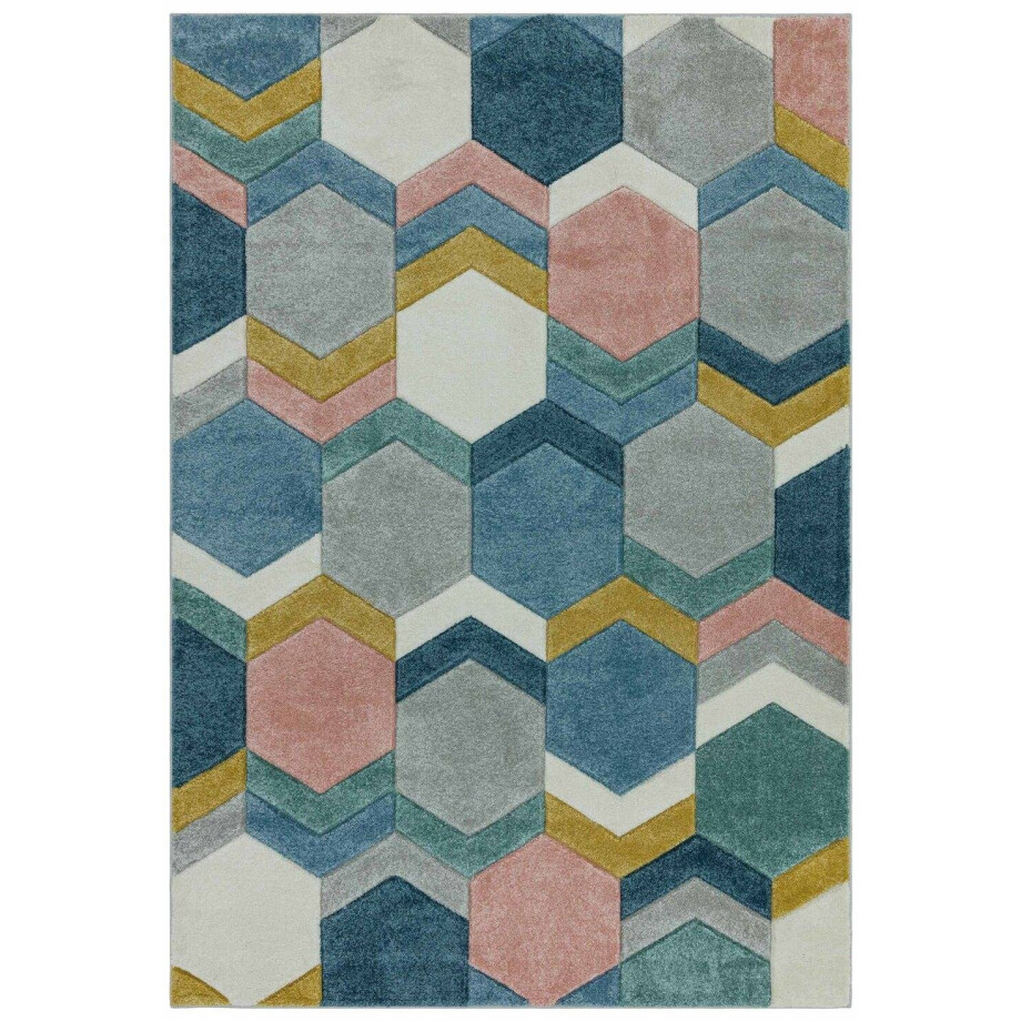 Vloerkleed Sketch Hexagon | Easy Living afbeelding 1