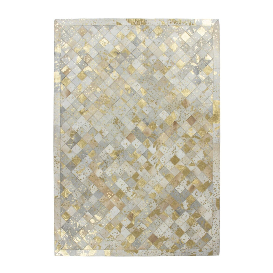 Vloerkleed Temple handgemaakt leer | Forte Collection afbeelding 1