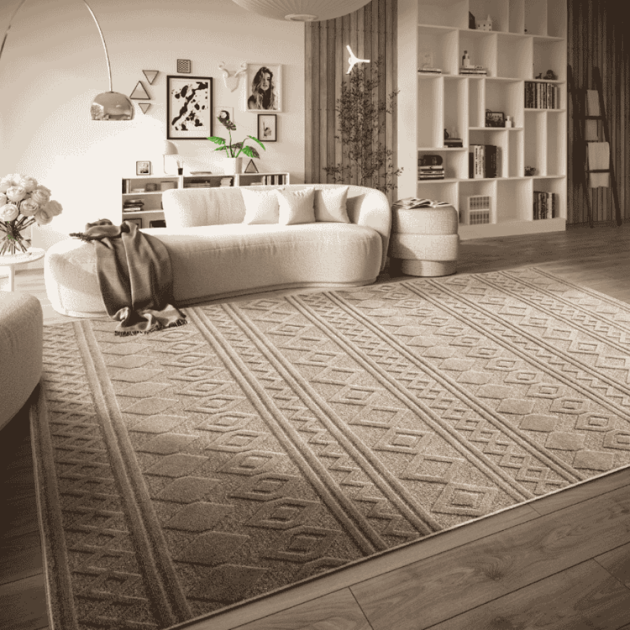 Vloerkleed Vintage Catherine - Beige 230x160cm - Polypropyleen - Dekbed-Discounter.nl Vloerkleed Vintage Catherine - Beige 230x160cm - Polypropyleen - Dekbed-Discounter.nl afbeelding 1