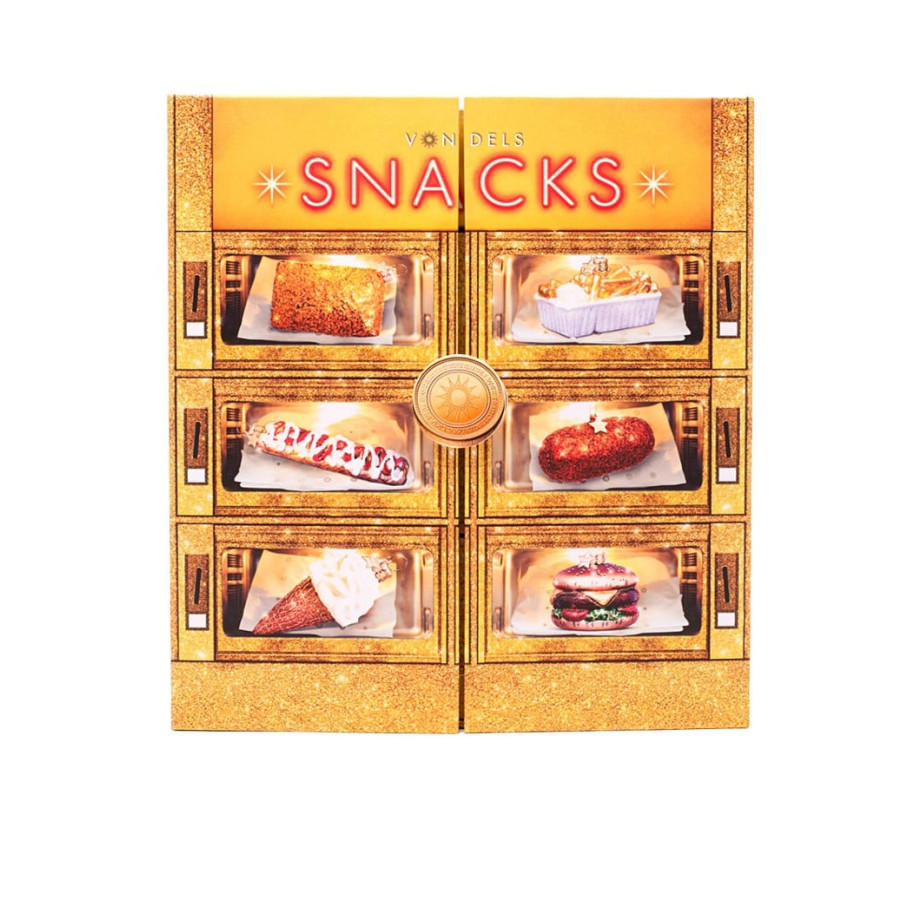 Vondels Snackbox kersthanger set van 6 afbeelding 1