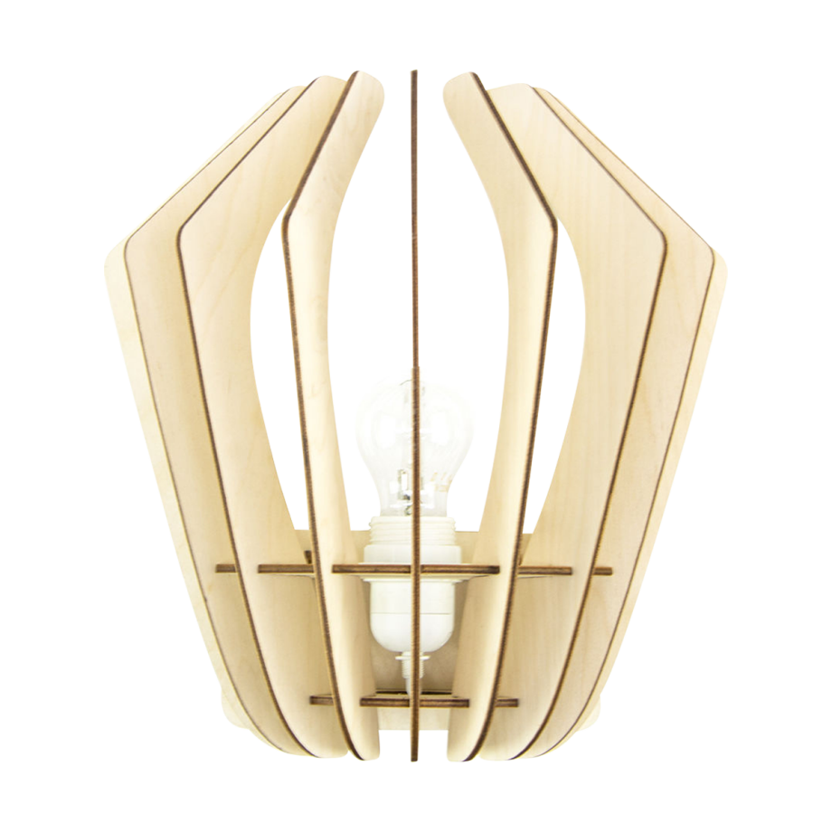 Wall Spin houten muurlamp small - 25 cm Wall Spin houten muurlamp small - 25 cm afbeelding 1