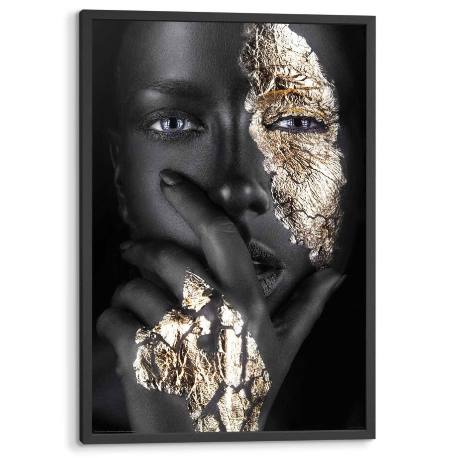 Wanddecoratie Hands | Orangewallz afbeelding 1