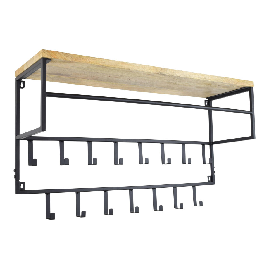 Wandkapstok Petri 15-haaks | LOFT42 afbeelding 1