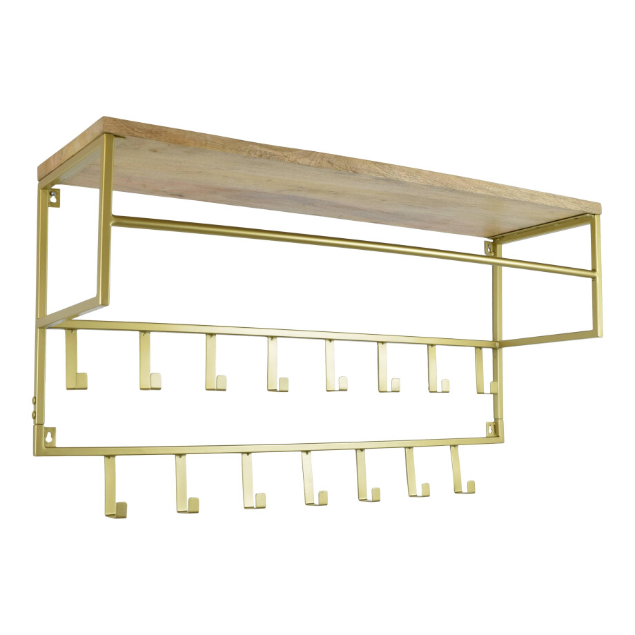Wandkapstok Petri 15-haaks | LOFT42 afbeelding 1