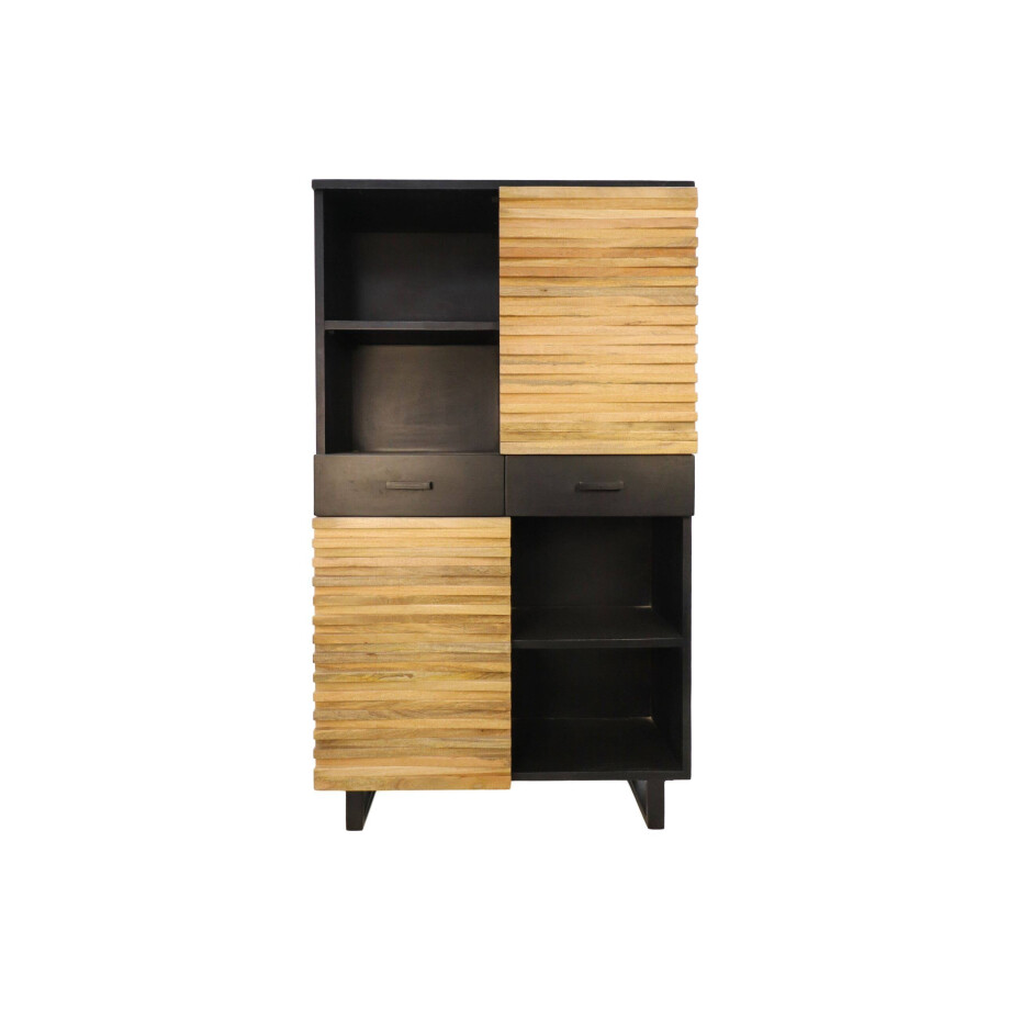 Wandkast Ashlyn acaciahout | HSM Collection afbeelding 1