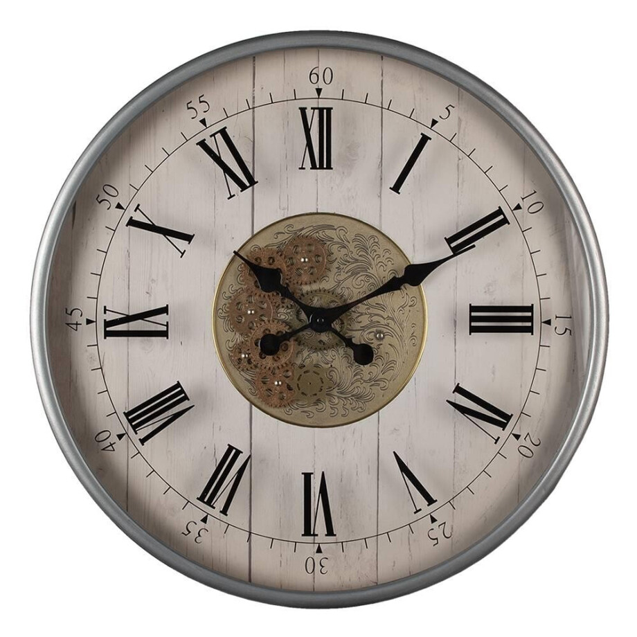 Wandklok Alfreda | Clayre & Eef afbeelding 1
